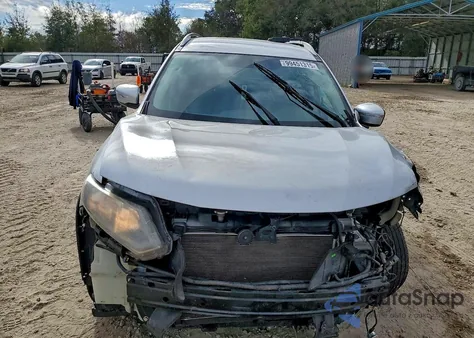 2015 Nissan Rogue S from USA, damaged, VIN KNMAT2MT7FP528503